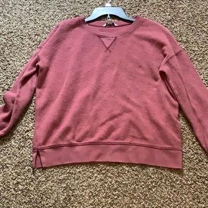 Maroon pull over hoodie/sweatshirt